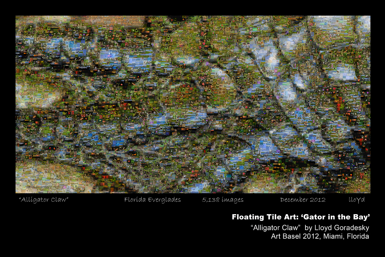 Alligator claw commemorative poster